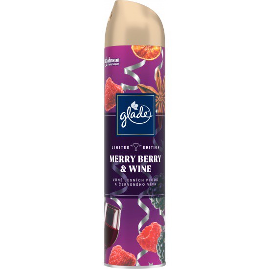 Glade Spray Berry wine 300ml | Čistící, dezinf.prostř., dezodoranty - Osvěžovač vzduchu - Spreje a pumpičky